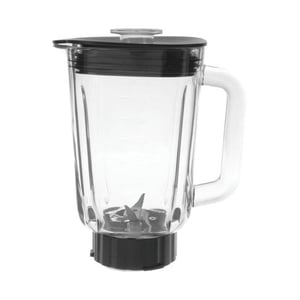Mixbecher Glas mit Deckel, 1,5L Bosch 11011812 für Allesschneider Bosch