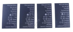 Programmwahlschalter für AEG Waschmaschine 140233656135 selbstklebend