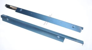 Designleisten-Set für Bosch/Siemens Ofen 11054893 Edelstahl, links/rechts