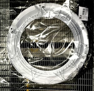 Bullaugenrahmen für Waschmaschine Bosch Siemens 11053404 Kunststoff