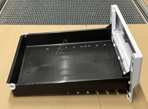 Geschirrwagen für Amica Ofen 9068690 - 522W, Edelstahl