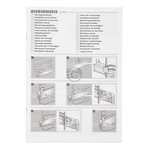 Teleskopauszug 2fach für Backblech Rost BOSCH HEZ538200 17001568 in Backofen