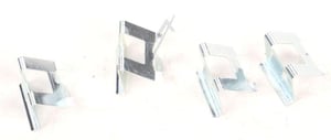 Backofenhaken-Set für Ofen Whirlpool Indesit 488000983156 Reparatur Halter