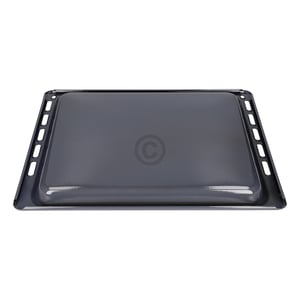Fettpfanne für Ofen Whirlpool Indesit 481010752162 Grau Emailliert