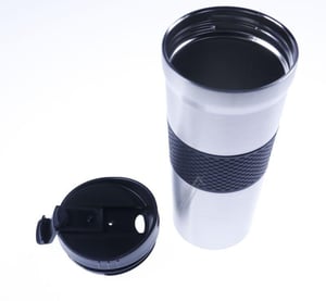 Reisebecher für DeLonghi Kaffeemaschine AS00006840 Edelstahl, 705ml