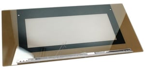 Ofentürglas für Ofen Candy Hoover 44006312 Außenscheibe