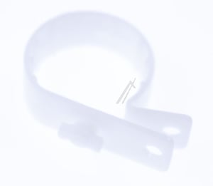 Ablaufrohrhalter links für Waschmaschine Hisense/Gorenje HK1870435 links, Kunststoff