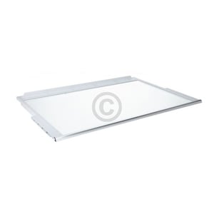 Glasplatte Bosch 00743480 475x305mm mit Rahmen für Kühlteil Kühlschrank