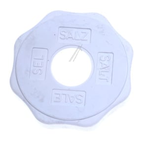 Salzbehälterdeckel für Geschirrspüler Whirlpool 481290508153 Verschluss