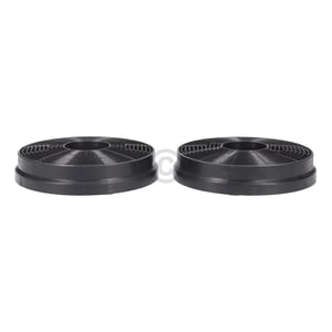 Kohlefilter Set Candy KFC6961 35602288 105mmØ für Dunstabzugshaube 2Stk