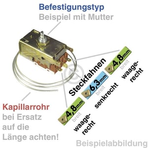 Thermostat LIEBHERR 6151810 RANCO K57-S5591 für Kühlschrank