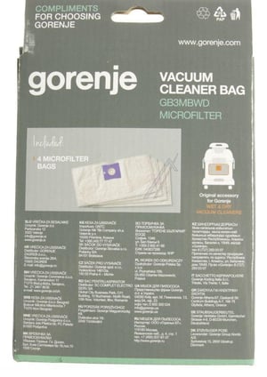 Mikrofilterbeutel für Hisense/Gorenje Staubsauger 730636 Hochleistungsfilter