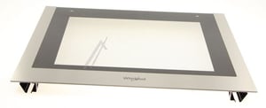 Schauglas für Ofen Whirlpool/Indesit 481011097990 Backofen-Tür