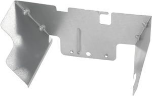 Abdeckung für Mikrowelle Bosch 12004138 Tür, weiß