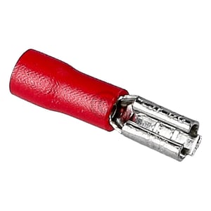 Flachsteckhülse rot 2,8mm für 0,5 - 1,5 mm² Aderquerschnitt 1Stk