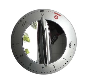 Bedienteil Knebel Einsatz für Küchenmaschine Delonghi KW710436 silber/chrom