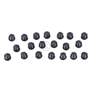 Set, Gummiteil, Gitter, 20PCS (4055381125)