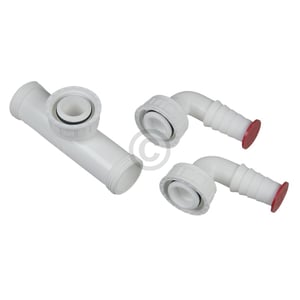 Doppel-Schlauchanschluss 1" Dallmer 140128 für Siphon