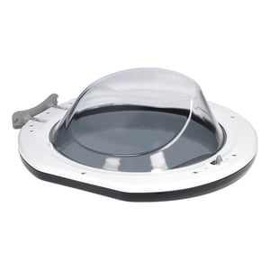 Waschmaschinentür Candy Hoover 43018070 Bullauge komplett