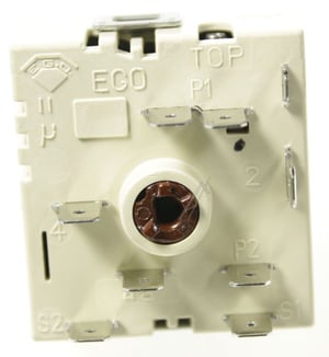 Drehwinkelschalter für Ofen Teka 60803006 Energieeinstellung DC EGO Typ 50.55021.105