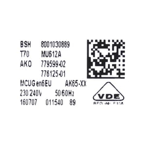 Invertermodul für Bosch Steuerung 12010680 Waschmaschine