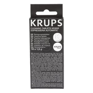 Reinigungstabletten KRUPS XS300010 für Kaffeemaschine Espressomaschine Kaffeeautomat 10Stk
