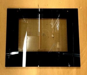 Außenscheibe für Backofen Bosch Siemens 20005875 Glas schwarz