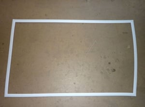 Kühlschrankdichtung Whirlpool 482000028834 Polarweiß 550x896mm