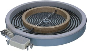 Strahlungsheizkörper 2-Kreis für Ofen Eika 2302333844 120/210mm 750/2200W