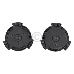 Kohlefilter Set wie LIEBHERR 9096342 45mmØ für Kühlschrank KühlGefrierKombination 2Stk