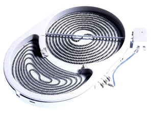 Kochplatte 1500W+900W für Candy Ofen 42830984 Ceranfeld, Stark