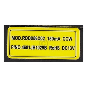 Lüftermotor | 10118970 für Kühlschrank | Passen für LG Electronics4681JB1029B