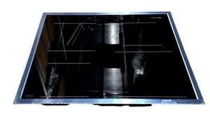 Glaskeramikfläche für Kochfeld Whirlpool Indesit 488000645081 i100 590mm BQ2760S FT