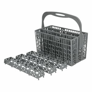 Besteckkorb grau für Geschirrspüler Küppersbusch 436843 teilbar, 60cm