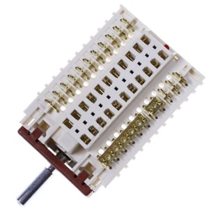 Backofenschalter 9+0 für Ofen Electrolux/AEG 140137440024 Drehschalter