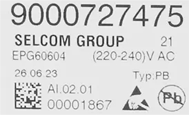 Leistungsmodul programmiert 00751126