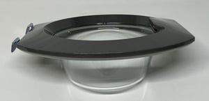 Waschmaschinenfenster Graphit Whirlpool C00274864 - Bullauge