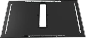 Kochfeldglas für Glaskeramikkochfeld Bosch 23001017 Hitzebeständig, Kochfläche