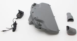 Ladestation grau mit Zubehör für Severin Staubsauger 2609048