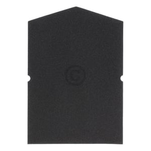 Schaumfilter passend für Miele 6057930 schwarz für Türe Trockner