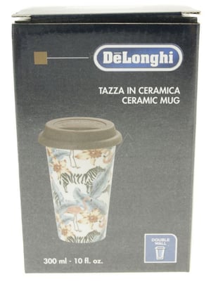 Keramikbecher für DeLonghi Kaffeemaschine 5513284511 300ml, doppelwandig