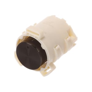 Drehgriff rund, versenkbar, schwarz, unbeleuchtet,Bedruckung: grau rund, versenkbar, schwarz, unbeleuchtet, 10004324