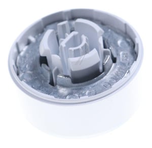 Whirlpool Geschirrspüler Knopf Timer Weiß/Chrom 488000635145 Bedienelement