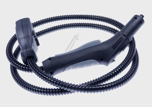 Dampfschlauch 2m für Staubsauger Kärcher 43220470 schwarz/grau