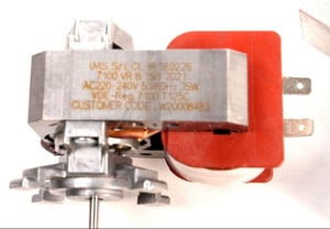 Umluftmotor Lüfter Baugruppe für Ofen Whirlpool Indesit 488000989960 Heißluft Motor Ventilator