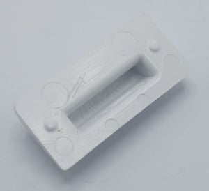 Weiße rechteckige Ein-/Aus-Taste für AEG Ofen 140063403012