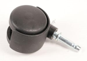 Doppellenkrolle für Staubsauger Thomas 130095 Durchmesser 40mm, Höhe 47.5mm, schwenkbar