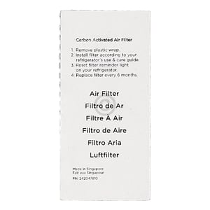 KOHLEFILTER, 98X45MM Electrolux 8582420478066 für Kühlschrank Electrolux
