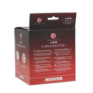 Filter Motorschutzfilter + Abluftfilter Hoover 35601328 U66 für Staubsauger