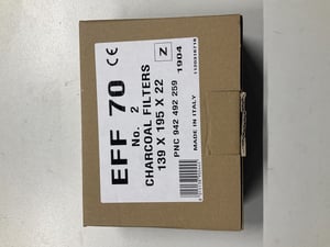 AEG Ofen Kohlefilter EFF70 2 Stück Geruchsfilter